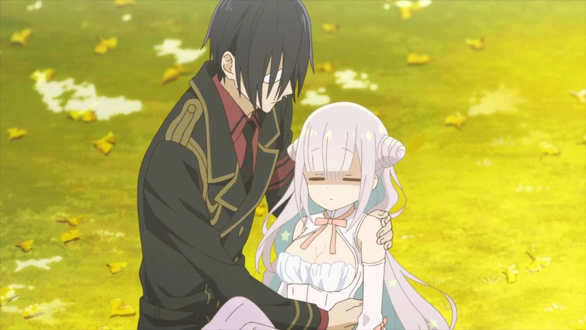 The Best Anime From Summer 2024, Ranked Magical-Girl-and-Evil-Lieutenant-screencap-of-the-two-main-characters-holding-each-other-