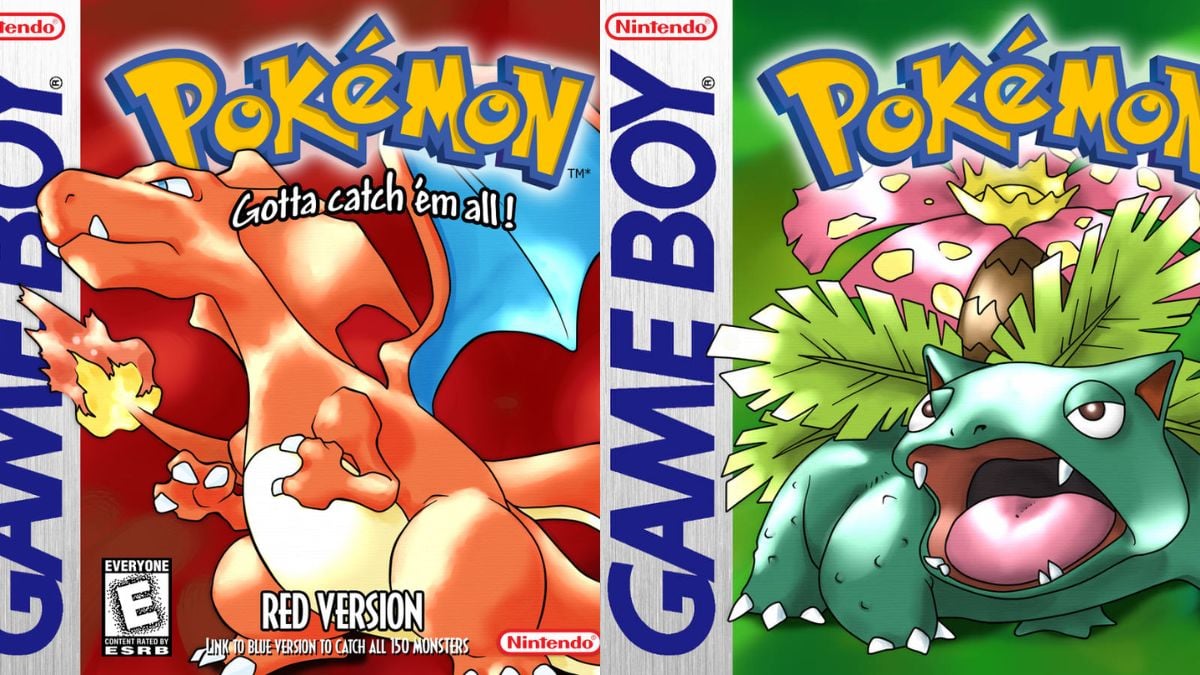 10 Best Pokémon Games Of All Time Pokemon-red-and-green-cover-art